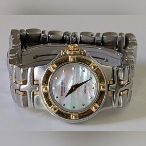 Raymond Weil Geneve Parsifal Diamond Women’s Watch 9690 New Battery Mop dial